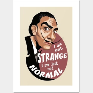 I am not strange Posters and Art